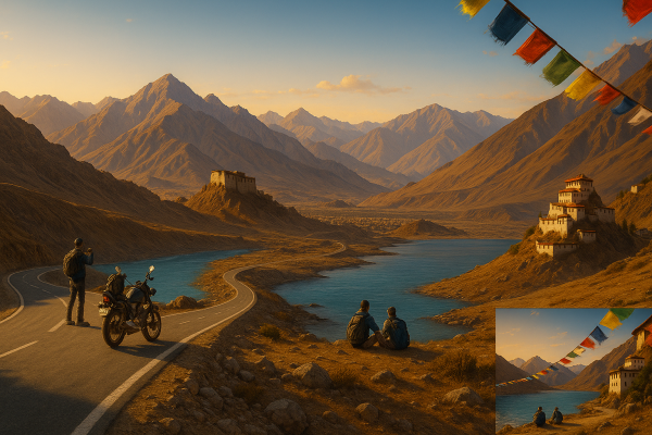 Leh & Laddakh with Himachal (18 Days- 20 Days)